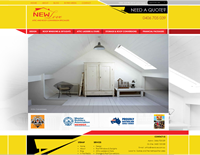 New Love Attics and Roof Conversions Wordpress Website Development