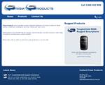 Prism Products Brochure Website