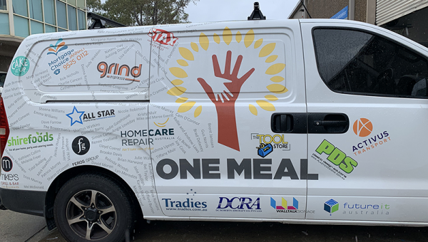 Proud Sponsor of One Meal – It Makes a Difference for the homeless and underprivileged.